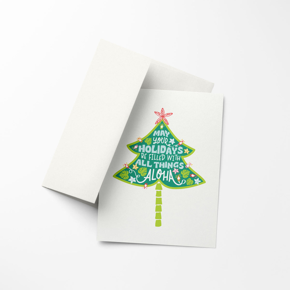 Holiday - Aloha Christmas Tree - Card Set