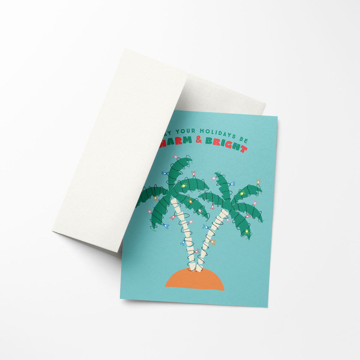 Holiday - Warm &amp; Bright Palm Trees - Card Set