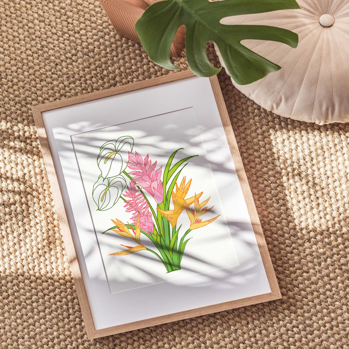 Leah Bouquet - NEUTRAL • Art Print