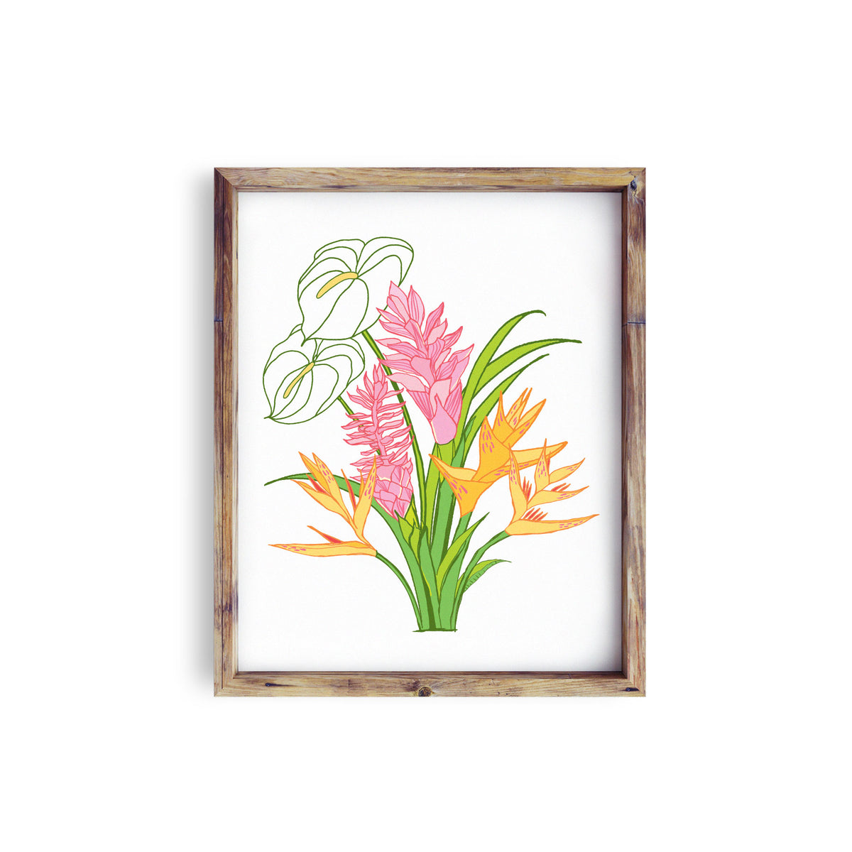 Leah Bouquet - NEUTRAL • Art Print
