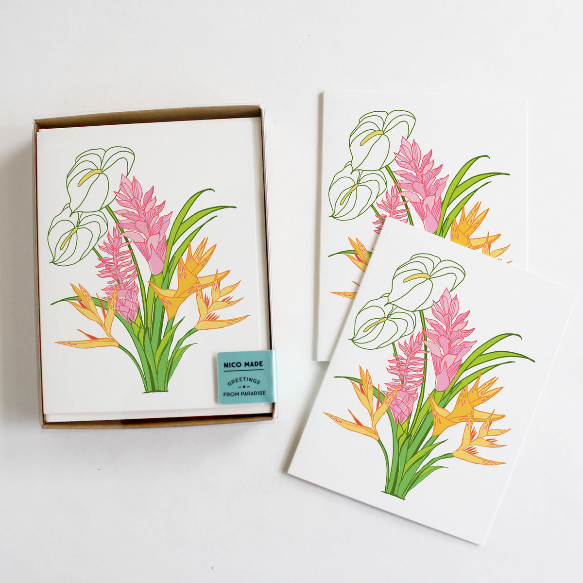 Leah Bouquet - NEUTRAL - Everyday Card Set