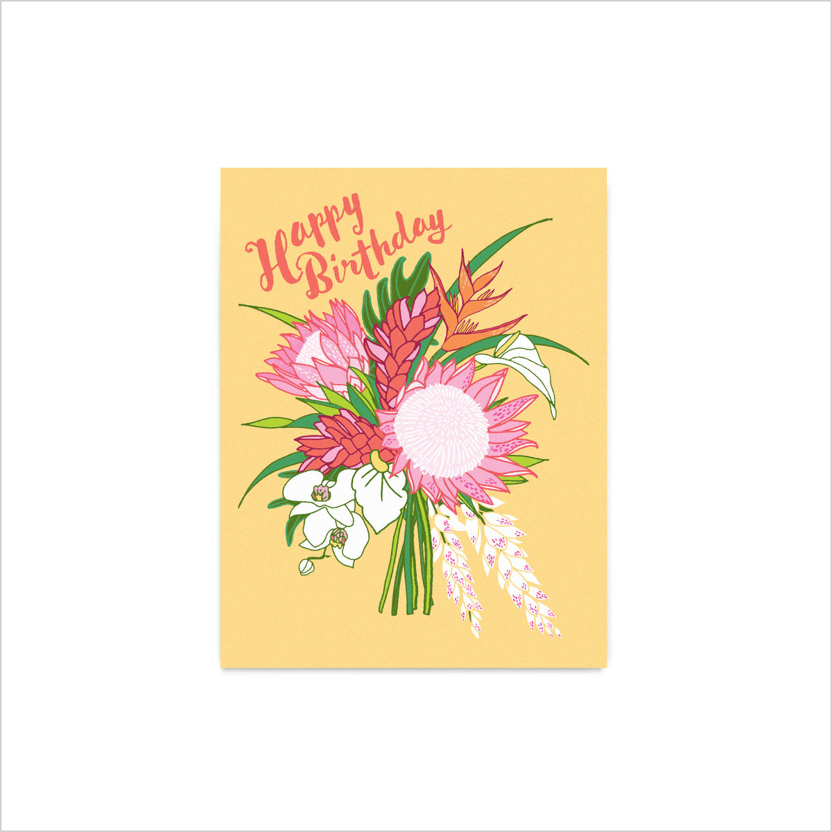 8 Card Set - Birthday Shelly Bouquet