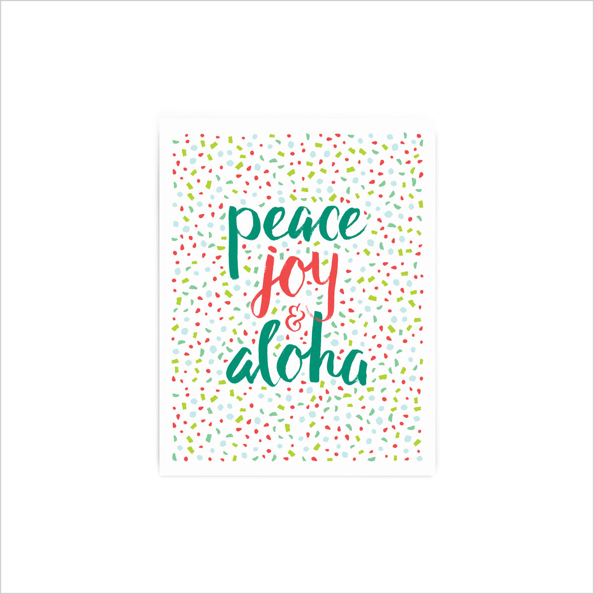 Peace Joy &amp; Aloha - Card Set