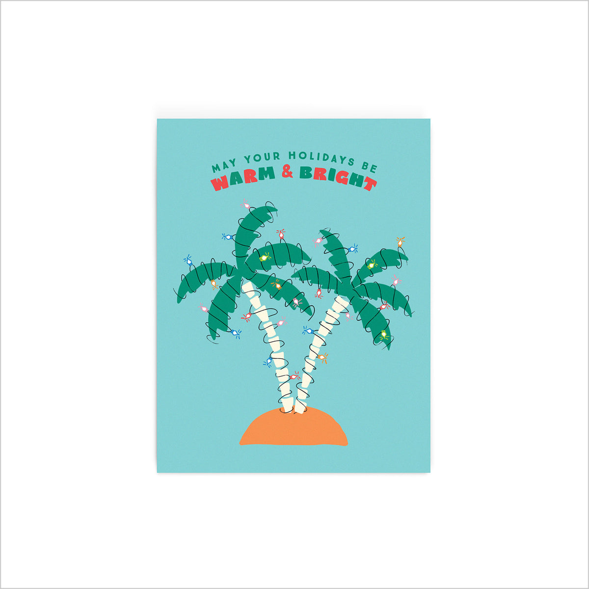 Warm &amp; Bright Palm Trees - Card Set