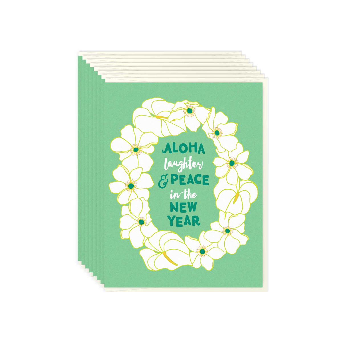 Aloha in the New Year - Card Set