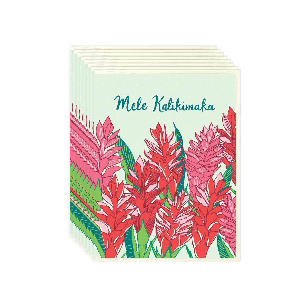 Mele Kalikimaka Ginger - Card Set