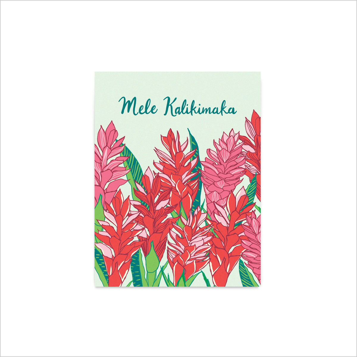 Mele Kalikimaka Ginger - Card Set