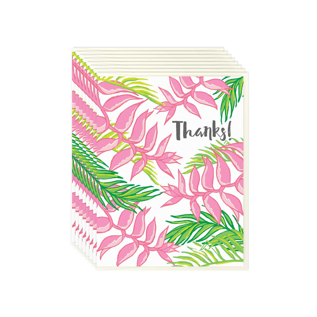 Thanks Heliconia - Card Set