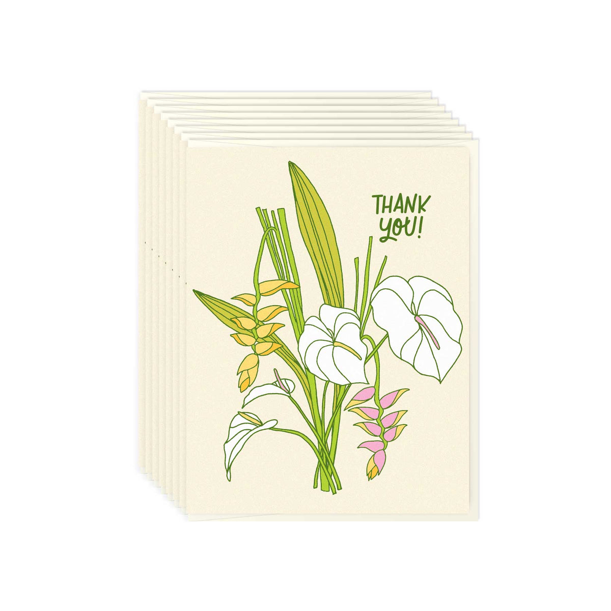 Thank You Angie Bouquet - Card Set