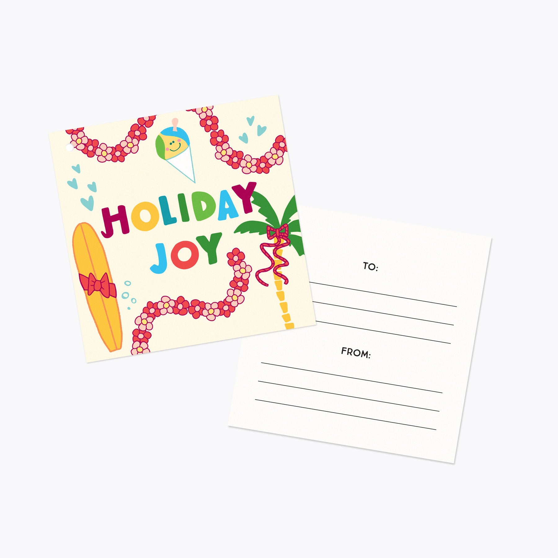 Holiday Joy Gift Tags - 10 Pack