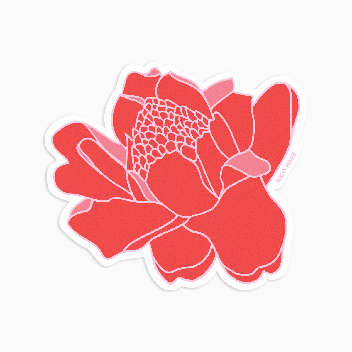 Torch Ginger (Red) • Sticker