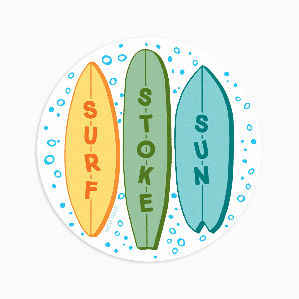 Stoke Surfboards • Sticker