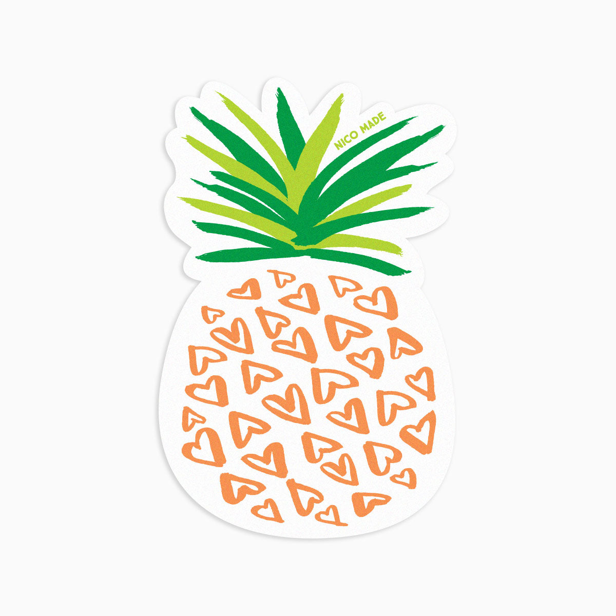 Pinappe Sticker Pineapple - Sticker - Nico Made