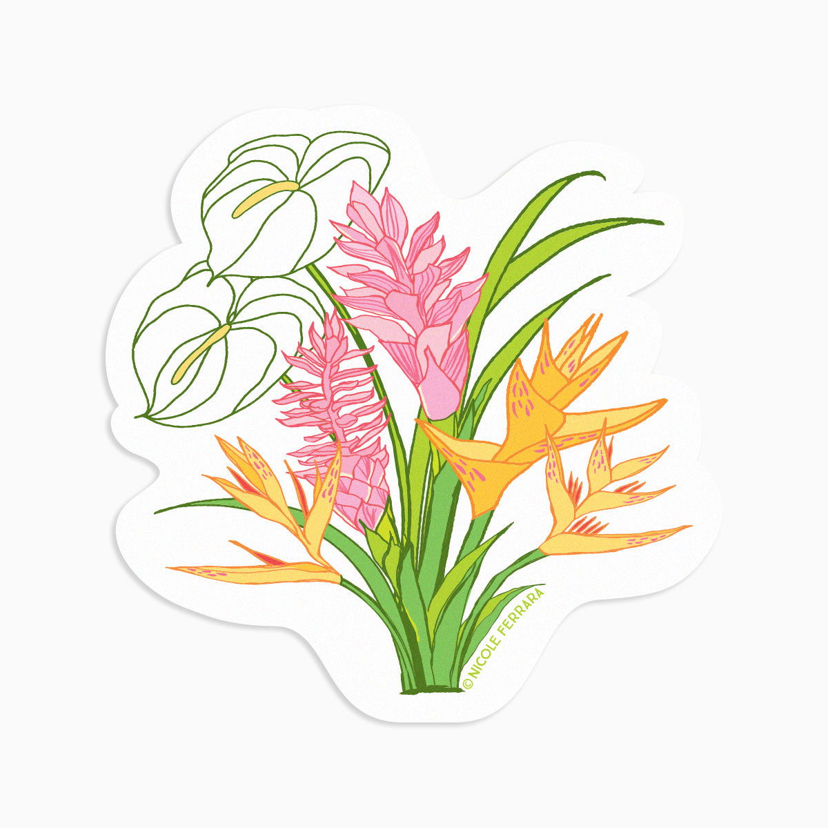 Leah Bouquet - Sticker