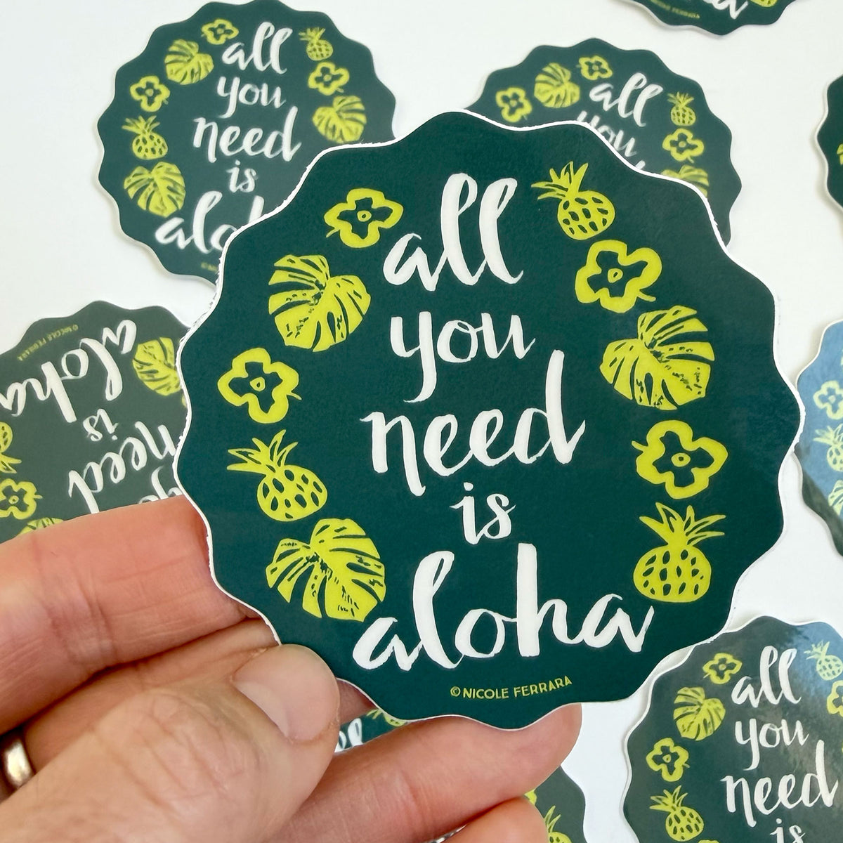 All You Need is Aloha - Sticker