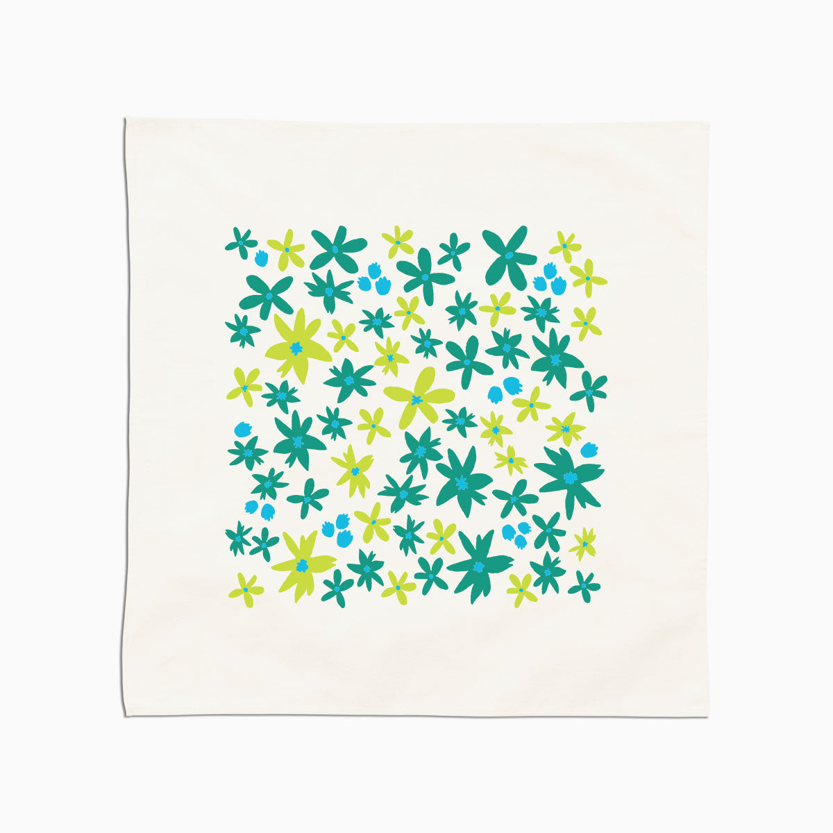 Jasmine Field Tea Towel - Green