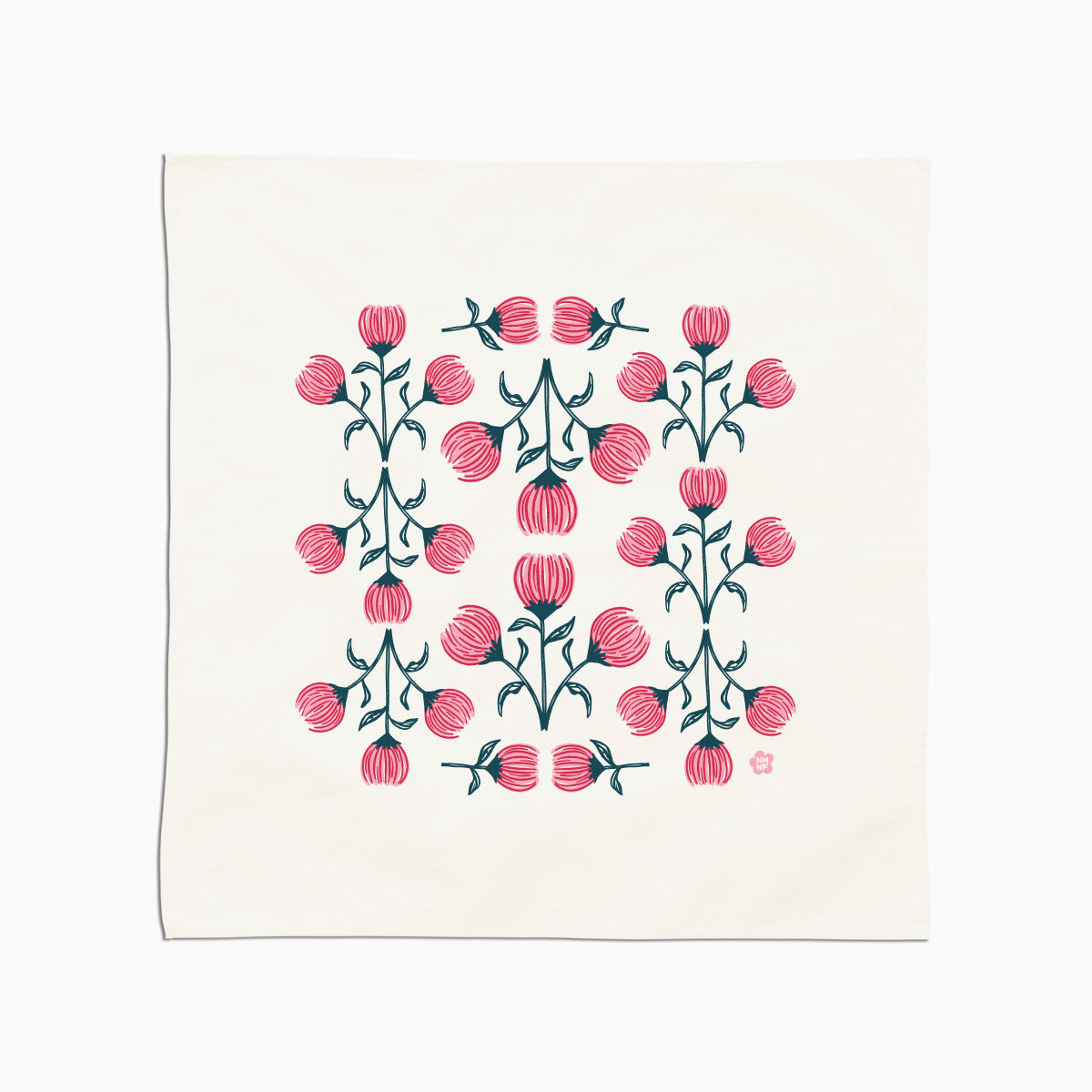 Protea Eloise Tea Towel - Red