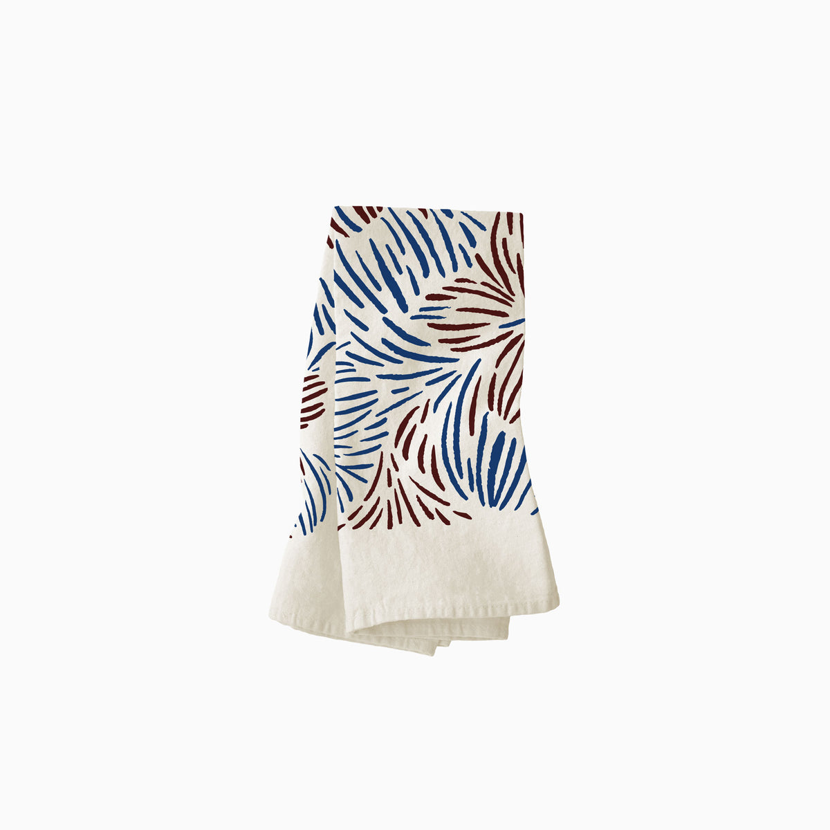 Wild Burst Tea Towel - Blue