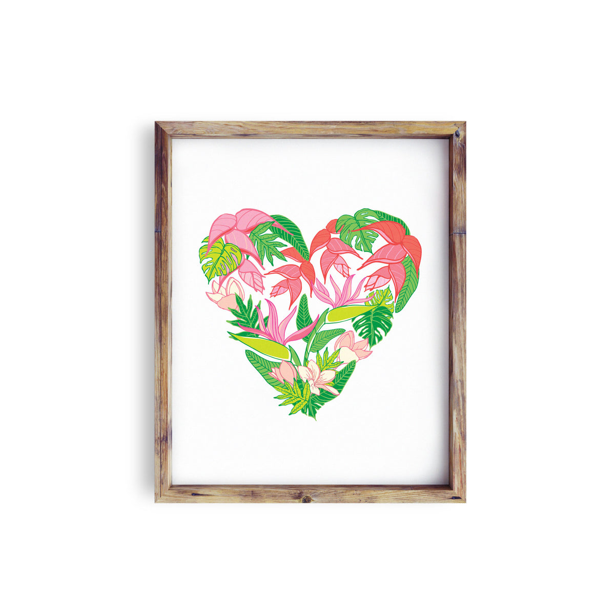 Tropical Heart • Art Print