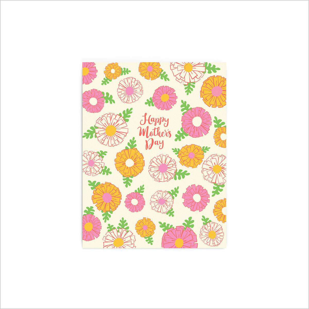 Mother&#39;s Day Marigold Card