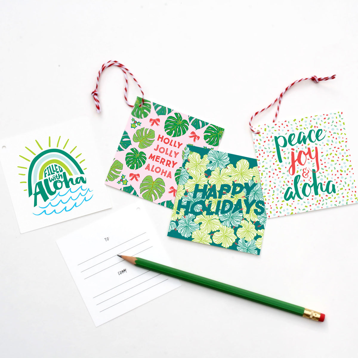 Filled with Aloha Gift Tags - 10 Pack