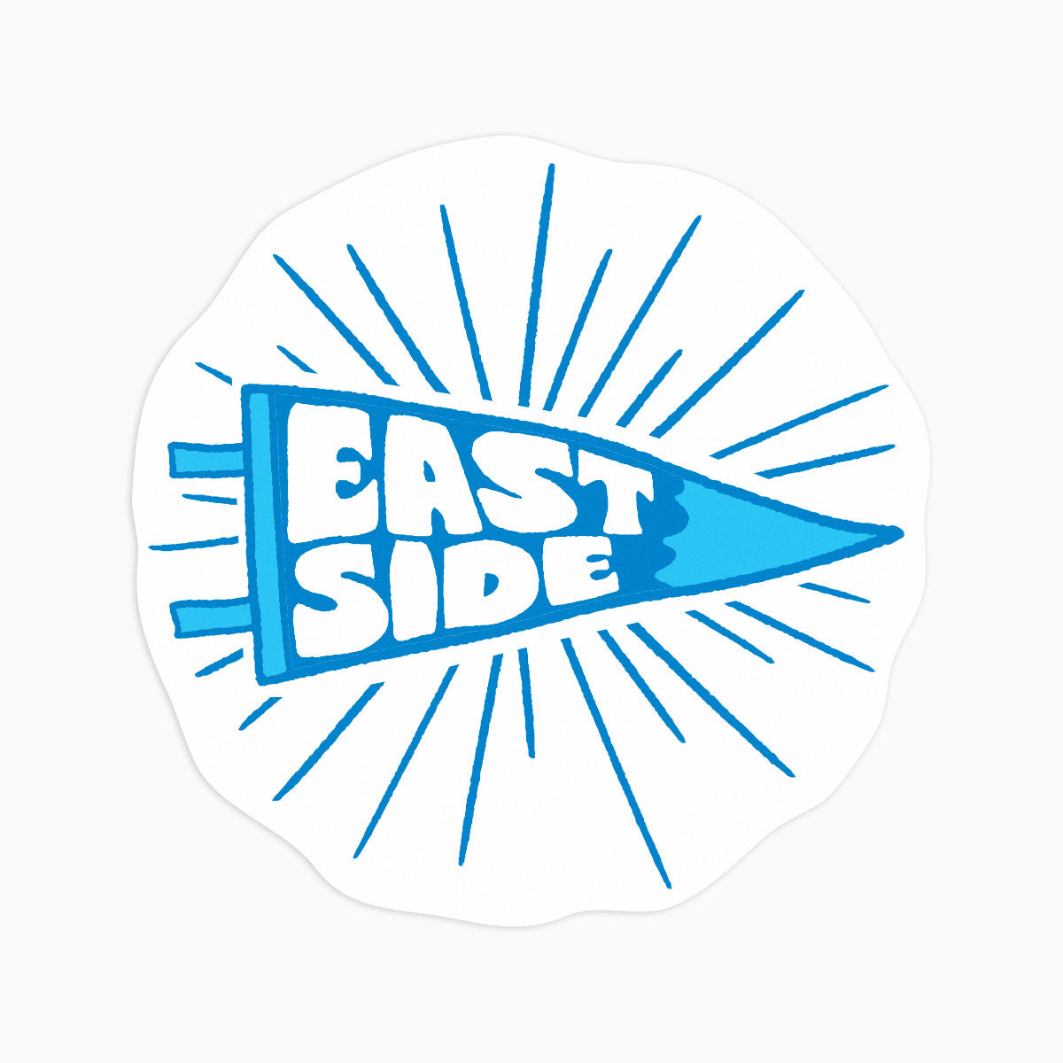 East Side Pennant • Sticker